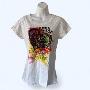 Hard Rock Cafe Women's Multi T-shirt